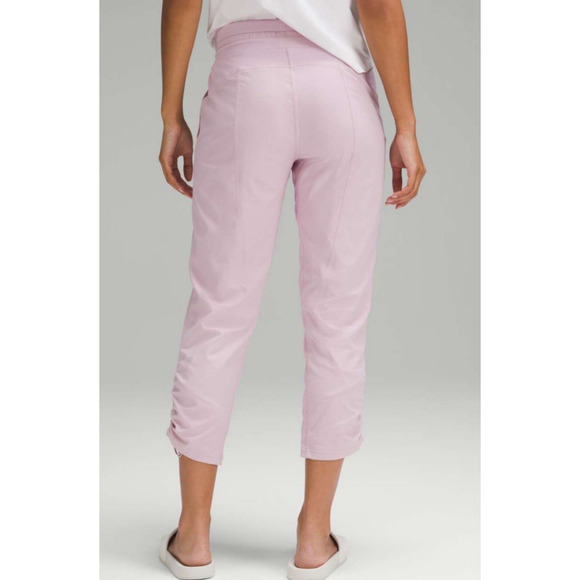 Lululemon Dance Studio Mid-Rise Cropped Pant Size 2 Pink Peony 24.5" Inseam - Picture 7 of 16